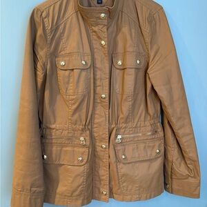 Tommy Hilfiger Tan and Gold Utility Jacket